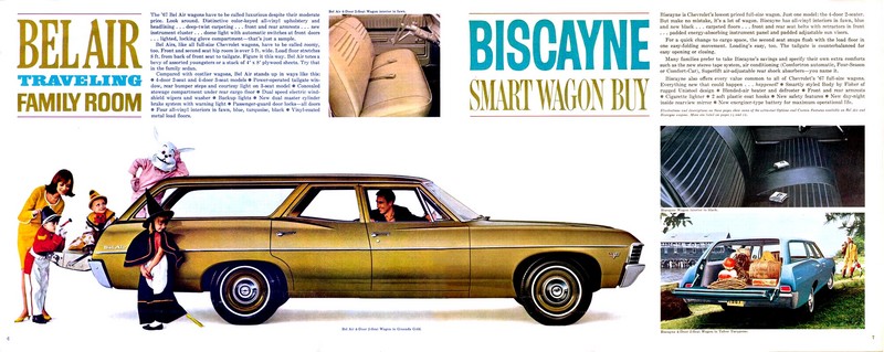 1967 Chevrolet Wagons Brochure Page 5